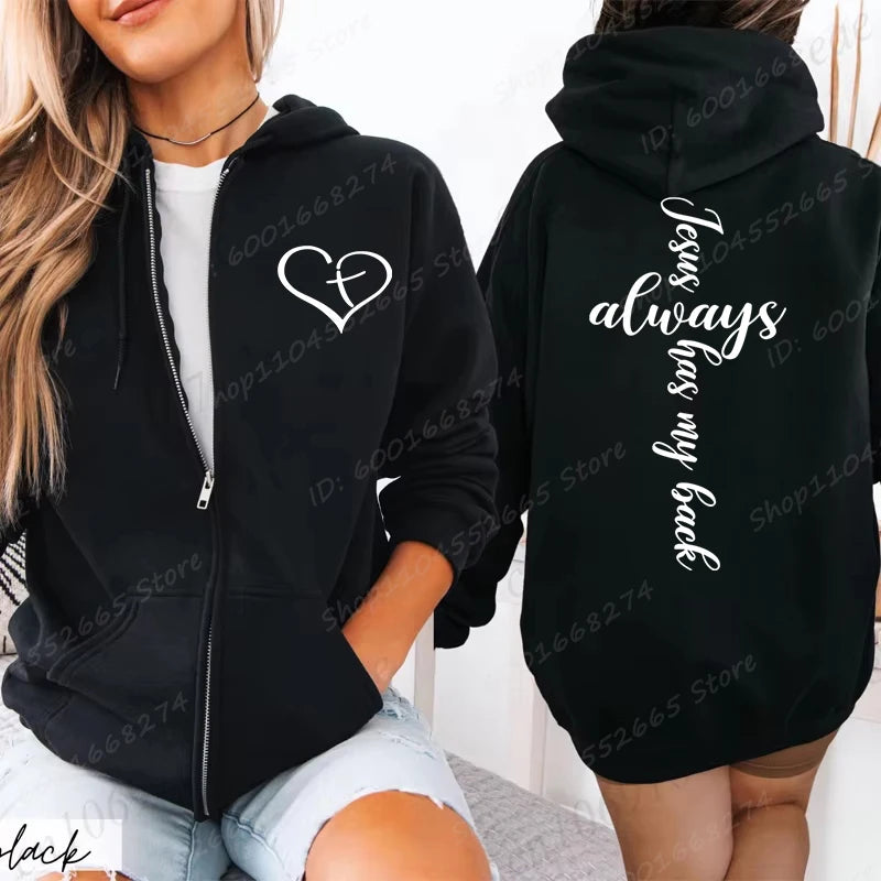 I Am A God's Child Zipper Hoodie