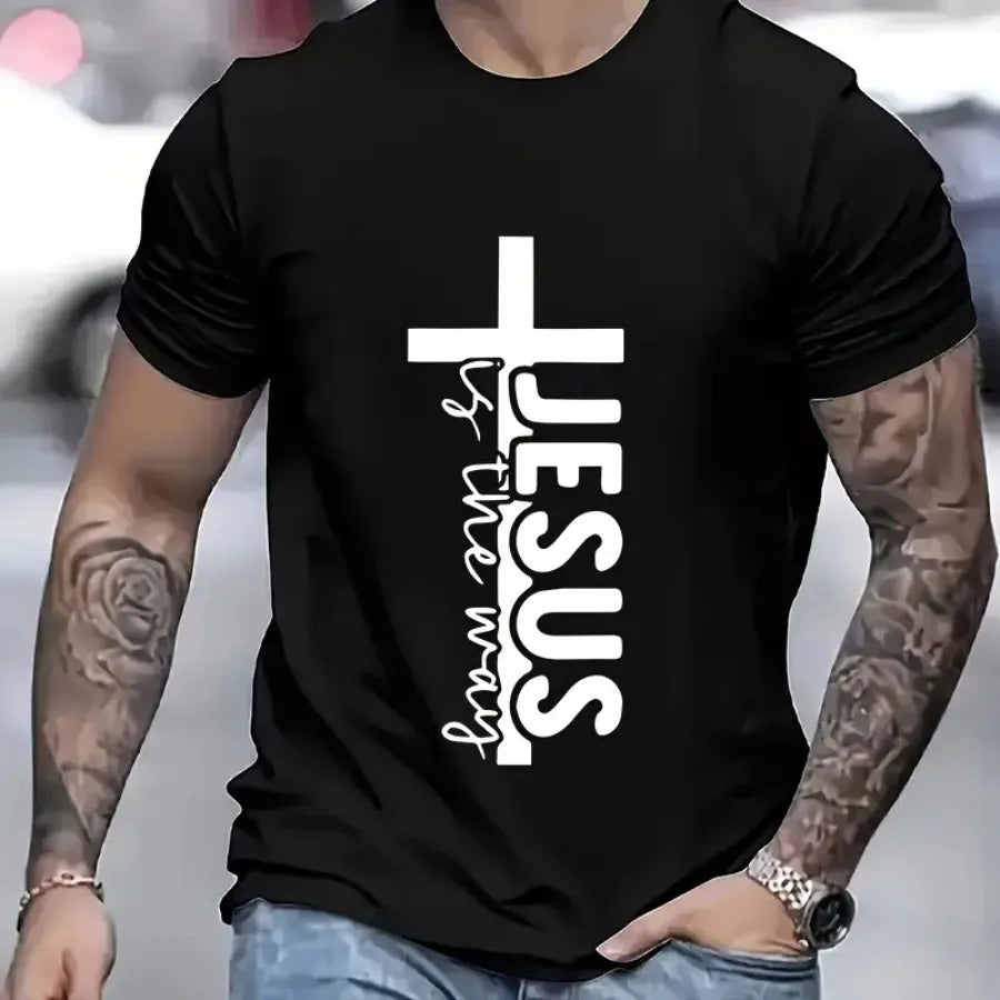Jesus The Way Cross Tee