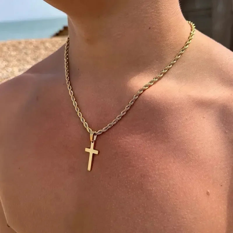 Stainless Cross Necklace