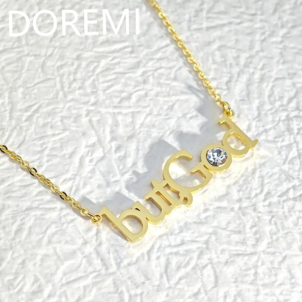 But God Name Necklace
