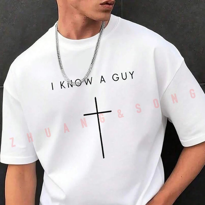 I Know A Guy Print Tee