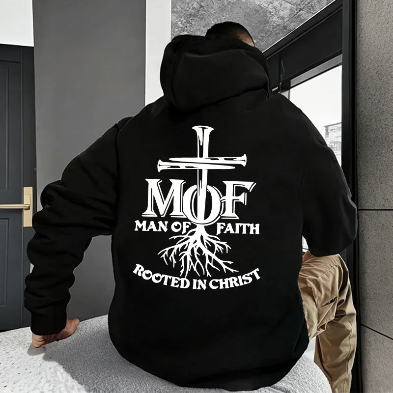 2026 Man of Faith Hooded Sweatshirts