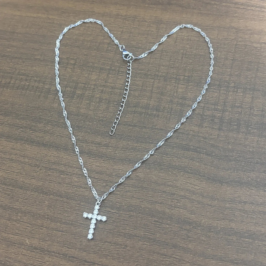 Gold Cross Necklace
