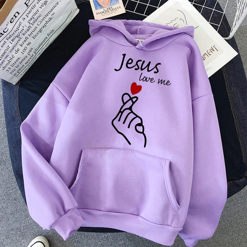 Jesus Loves Me Sign Language Hoodie