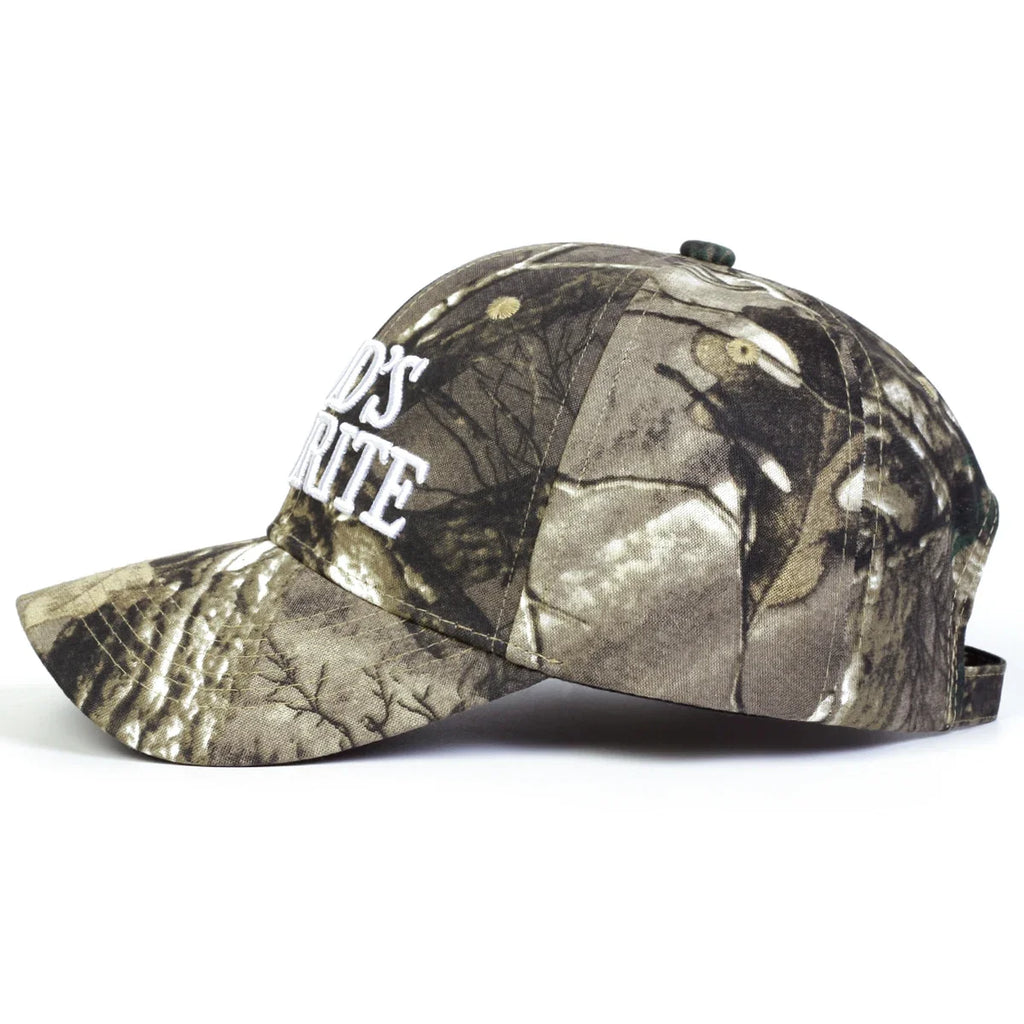 GOD'S FAVORITE Camo Baseball Cap