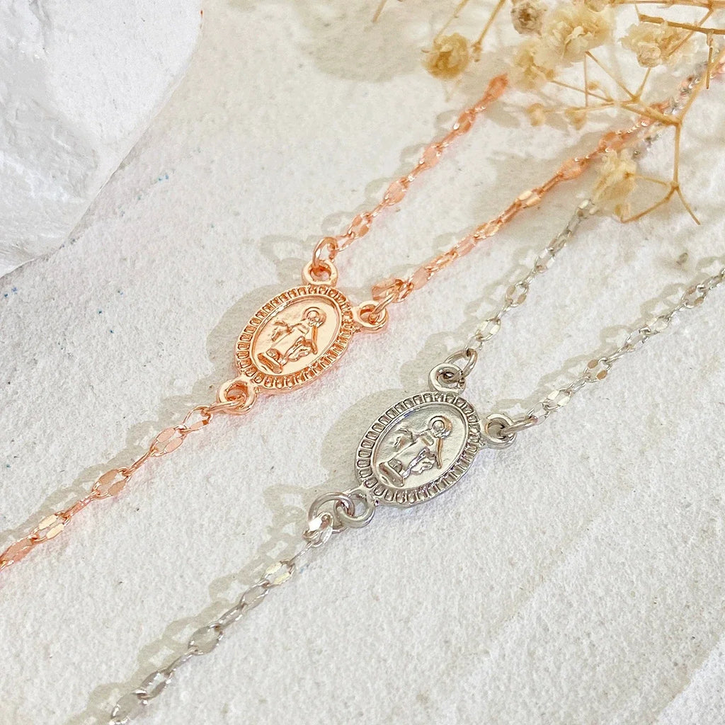 Cross Rosary Necklace
