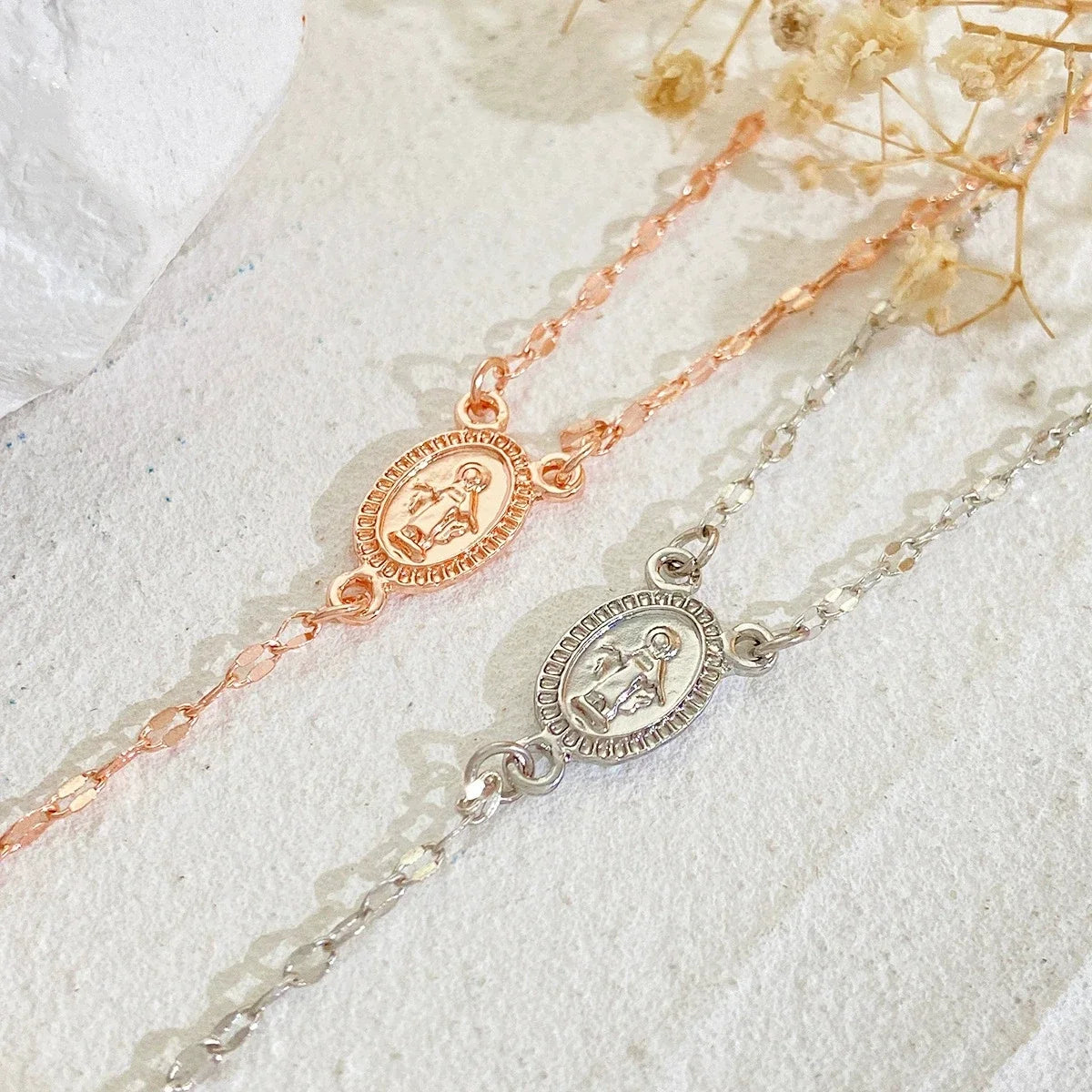 Cross Rosary Necklace