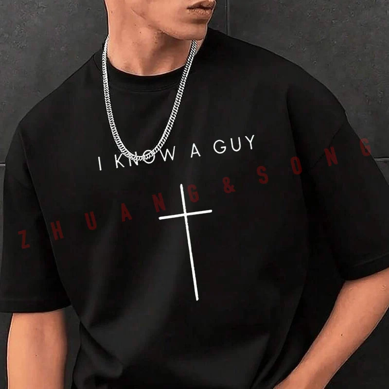 I Know A Guy Print Tee