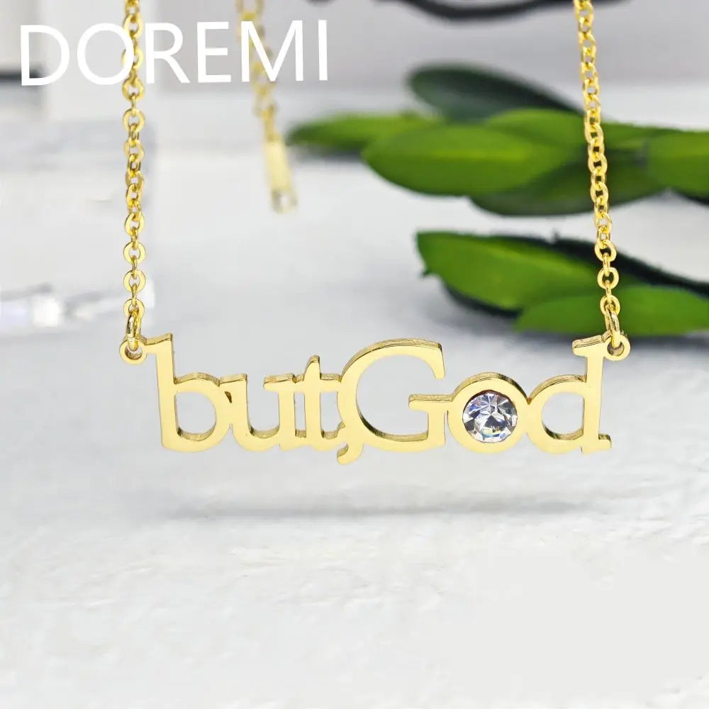 But God Name Necklace