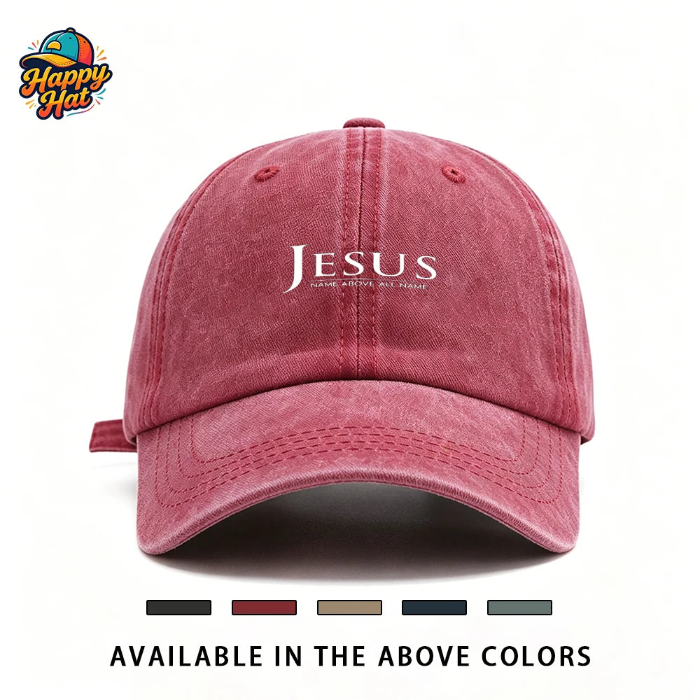 Jesus Print Cap