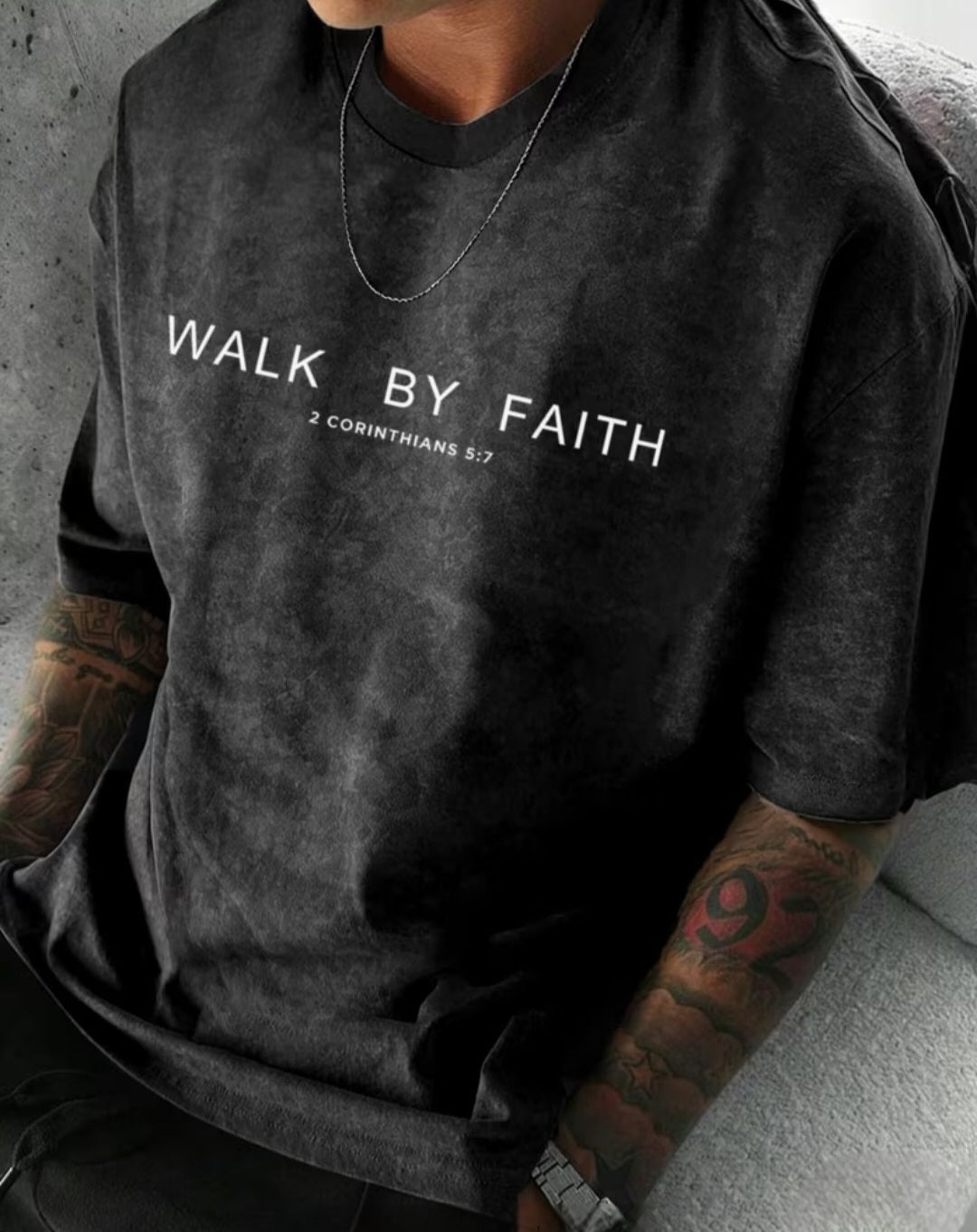 Walk By Faith™ Christian T-Shirt