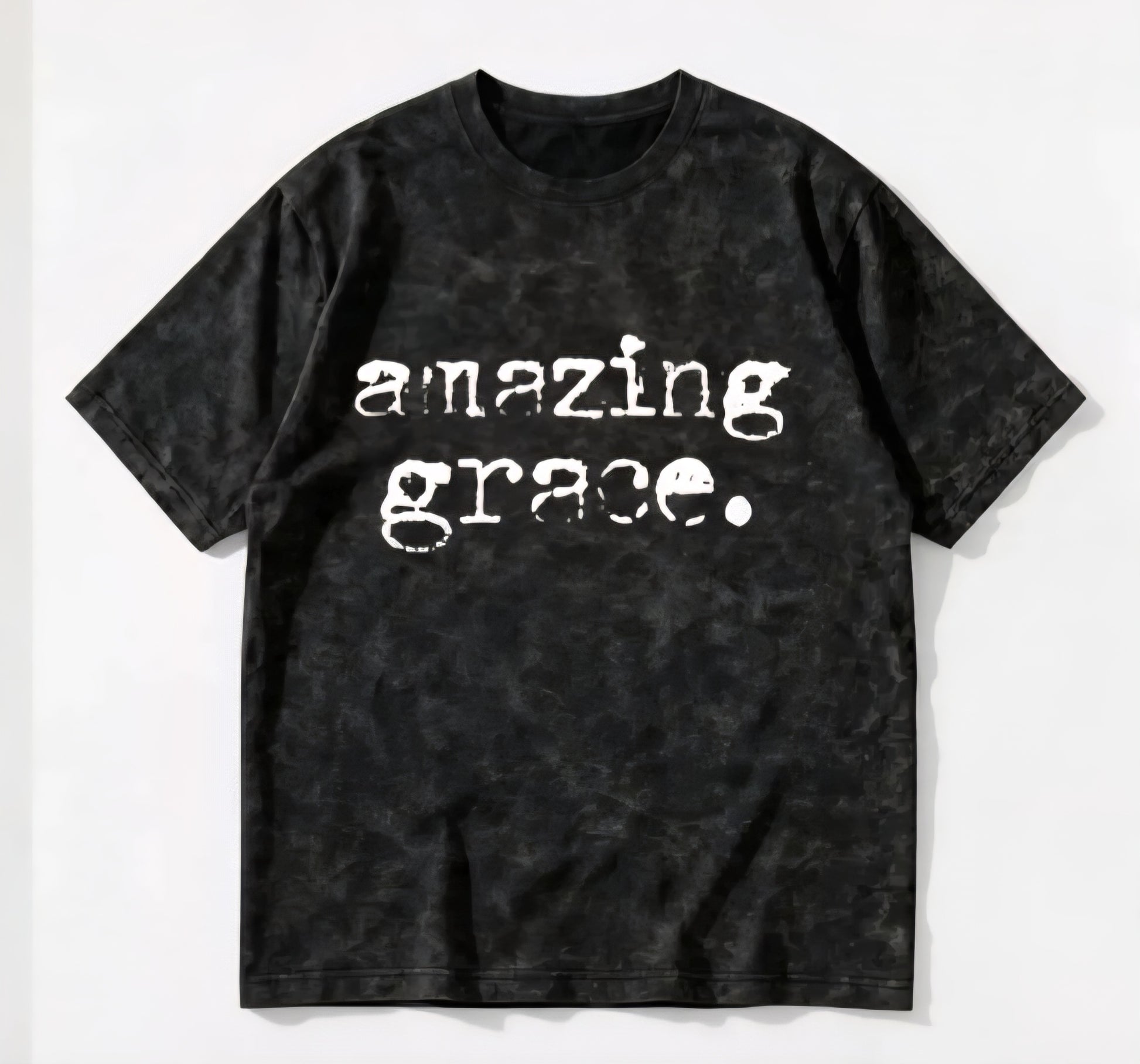 Amazing Grace Vintage Washed Christian T-Shirt