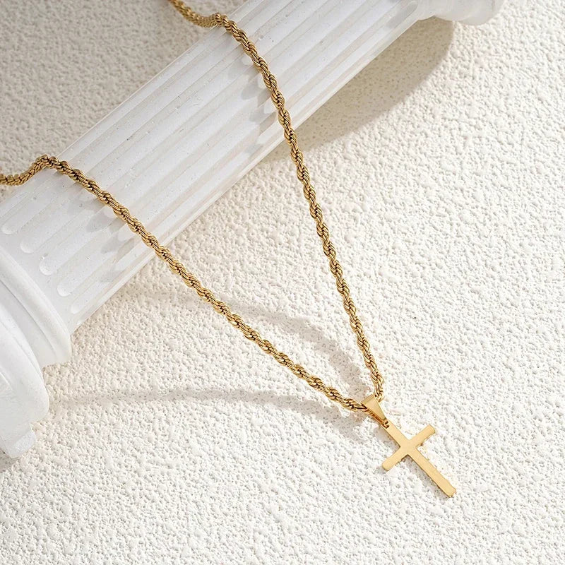 Stainless Cross Necklace