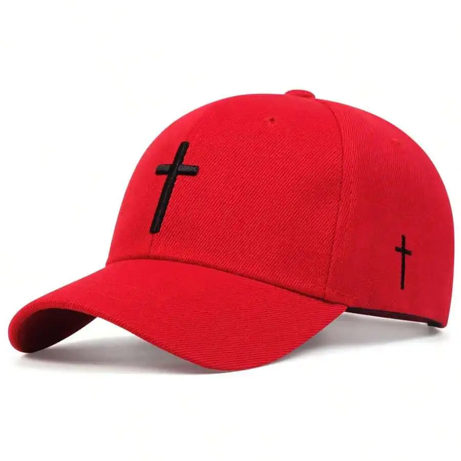 Embroidered Cross Cap