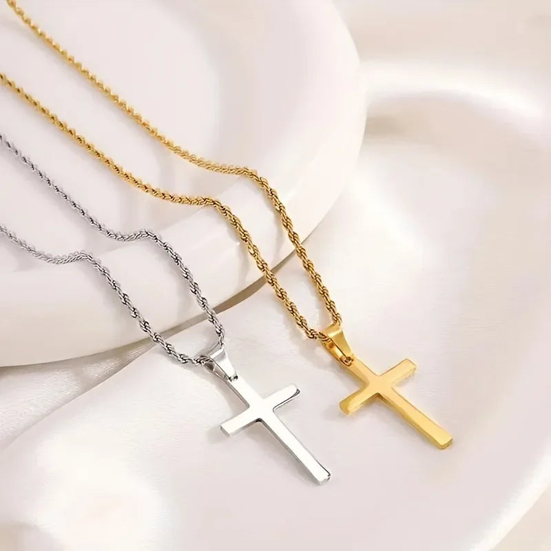 Stainless Cross Necklace