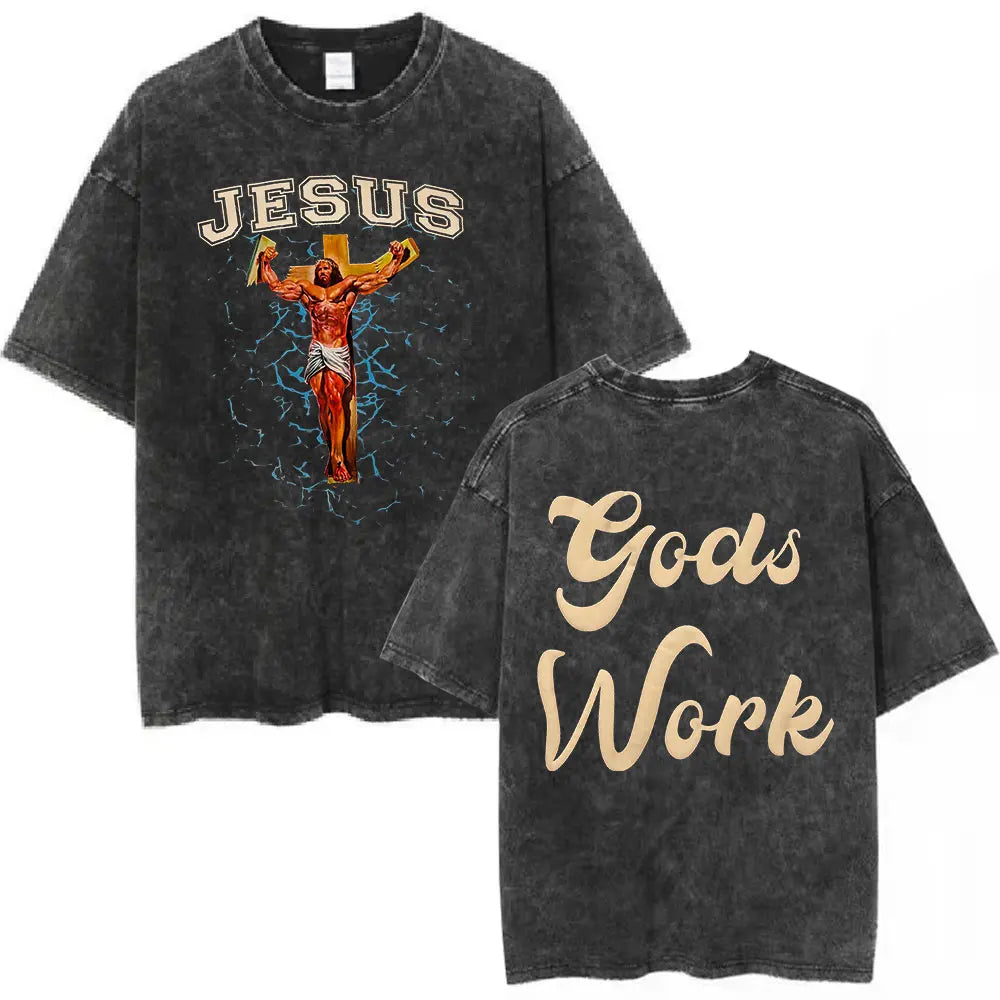 Jesus Christian Vintage Washed Tee