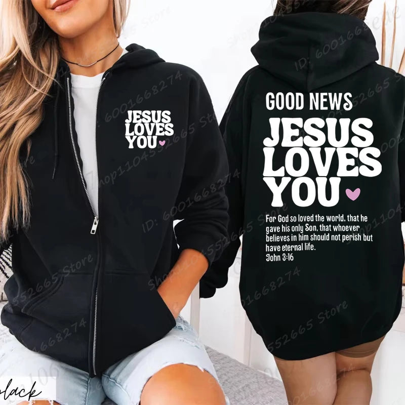I Am A God's Child Zipper Hoodie