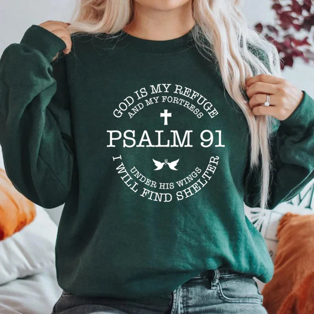 Psalms 91 Sweatshirt