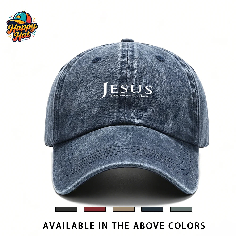 Jesus Print Cap