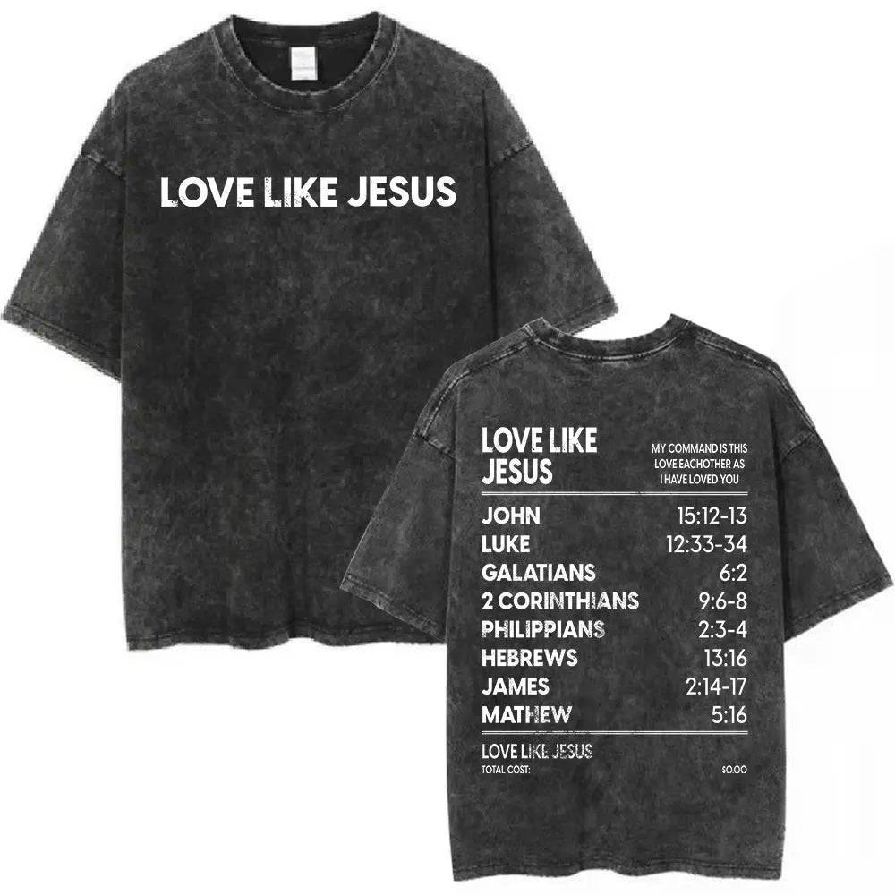 Jesus Christian Vintage Washed Tee