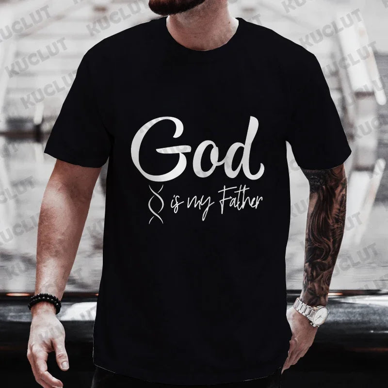 Christian A Dna Test and God Is My Father Tee