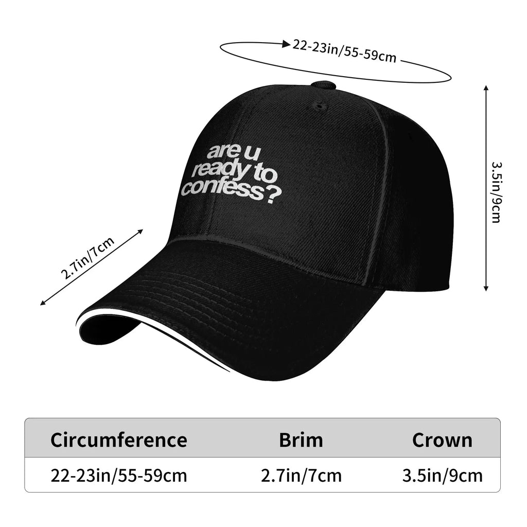 Ready To Confess Baseball Caps