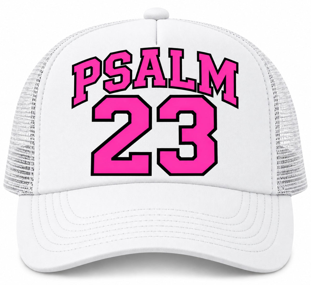 Psalm 23 Christian Trucker Hat – Faith Looks Good on You