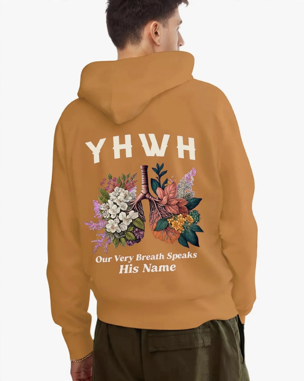 YHWH Hoodie - Our Very Breath Speaks His Name