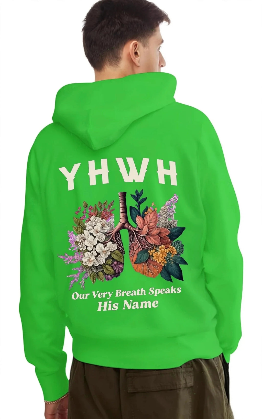 YHWH Hoodie - Our Very Breath Speaks His Name