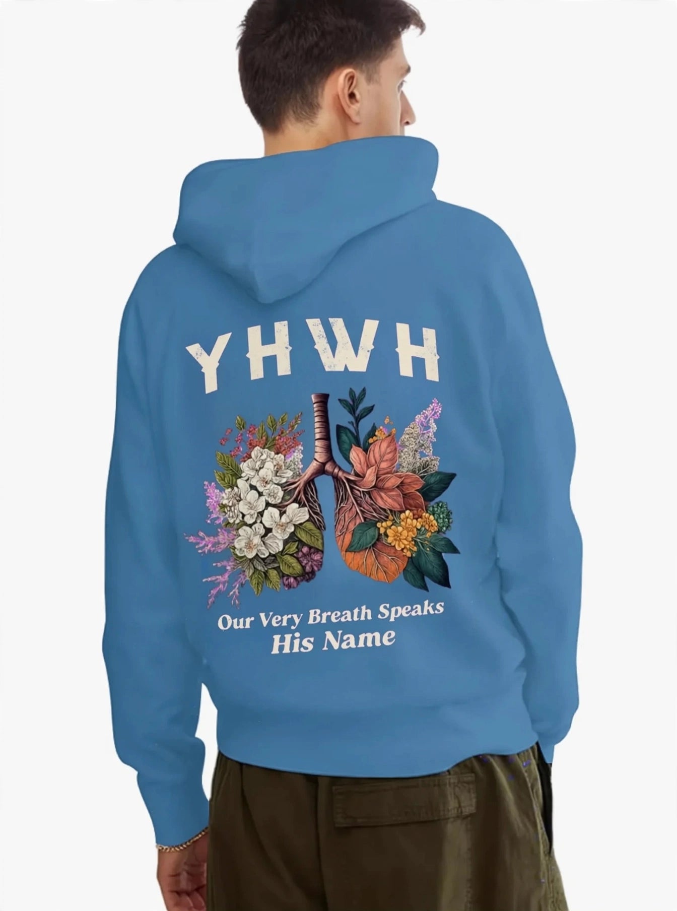 YHWH Hoodie - Our Very Breath Speaks His Name