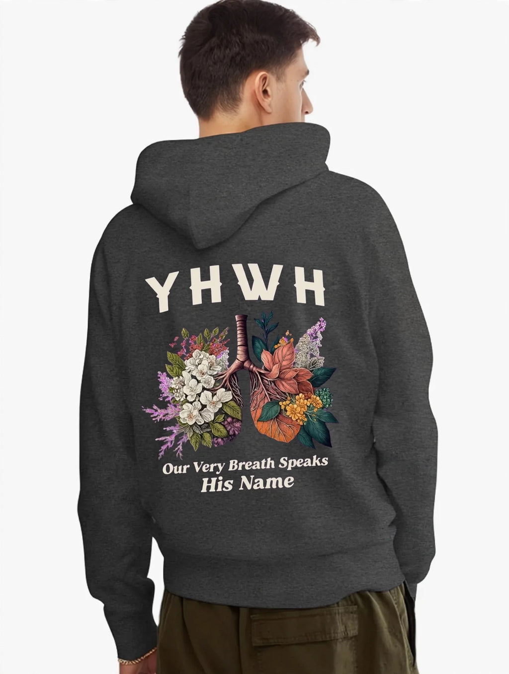 YHWH Hoodie - Our Very Breath Speaks His Name