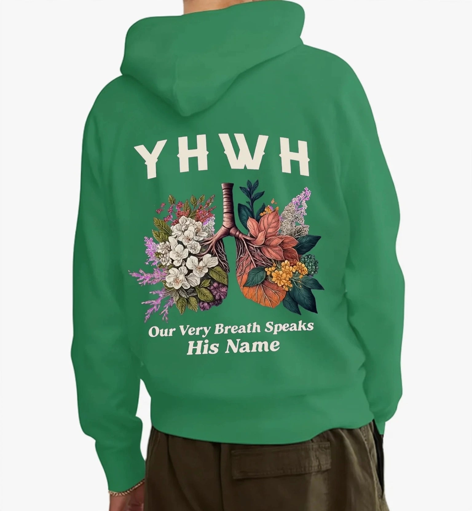 YHWH Hoodie - Our Very Breath Speaks His Name