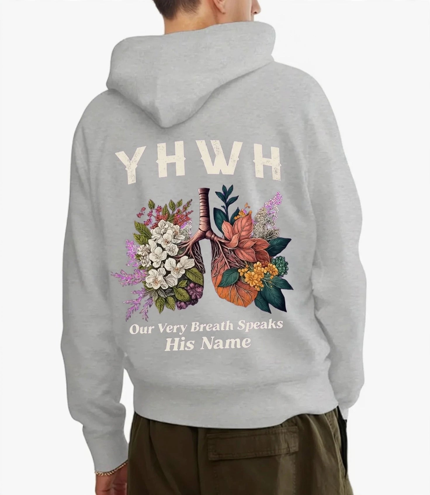 YHWH Hoodie - Our Very Breath Speaks His Name
