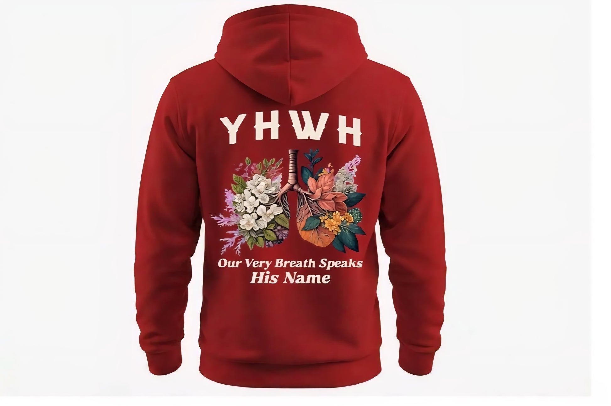 YHWH Hoodie - Our Very Breath Speaks His Name