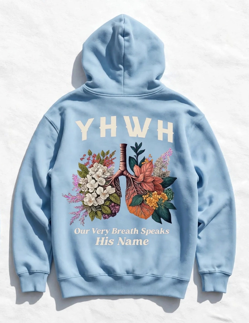 YHWH Hoodie - Our Very Breath Speaks His Name