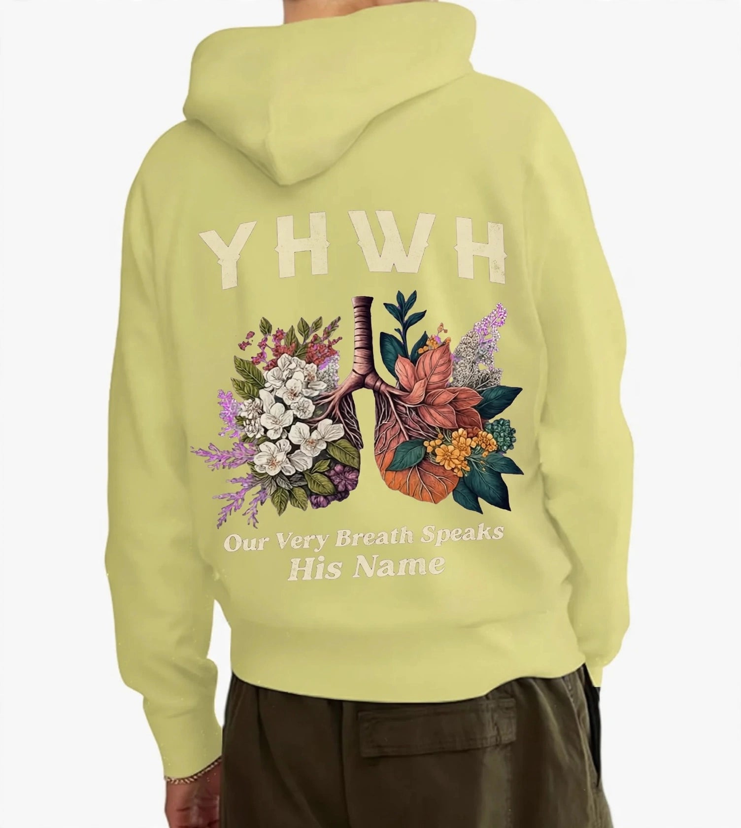 YHWH Hoodie - Our Very Breath Speaks His Name