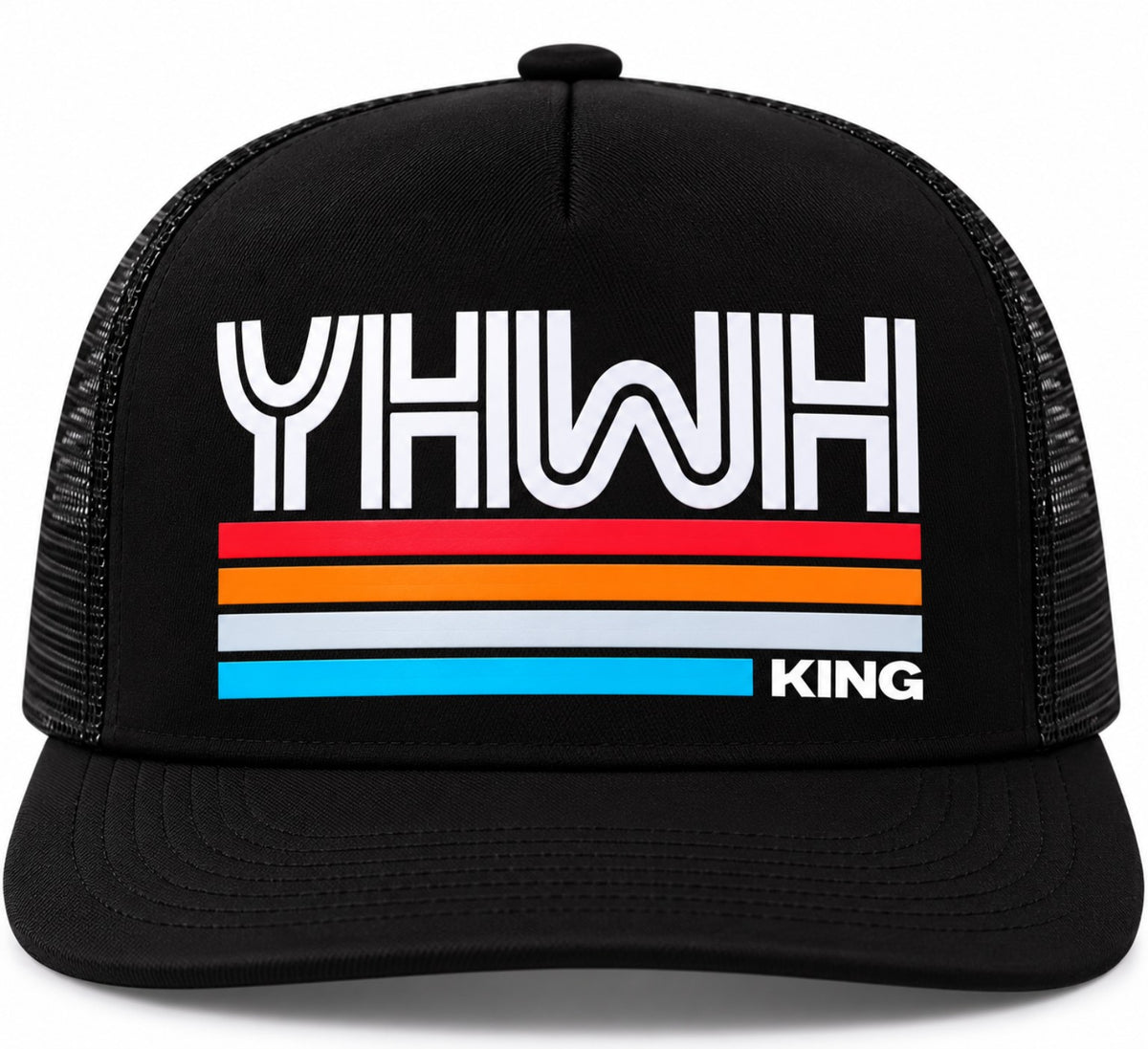 YHWH KING Foam Trucker Hat – Bold Christian Streetwear